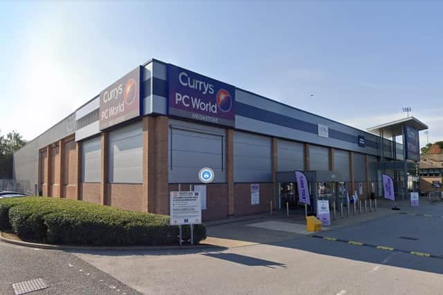 Currys PC World, Nottingham Road, Mansfield.