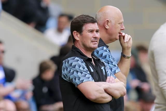 Mansfield Town manager Nigel Clough - staying with the Stags.