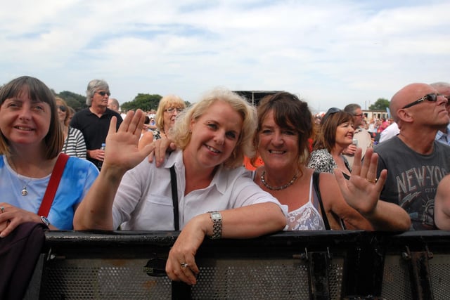 The Summer Festival featuring 10cc and UK Rock Legends - and what a turnout.