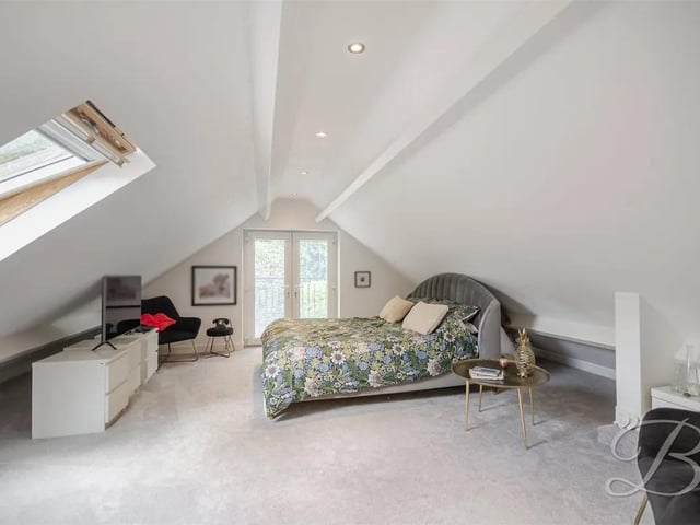 The converted attic offers an equally impressive level of space, this floor provides the perfect retreat for older children, guests or multi-generational living.