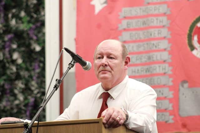 Alan Spencer is the general secretary of the Notts area NUM. Photo by Victoria Spencer.