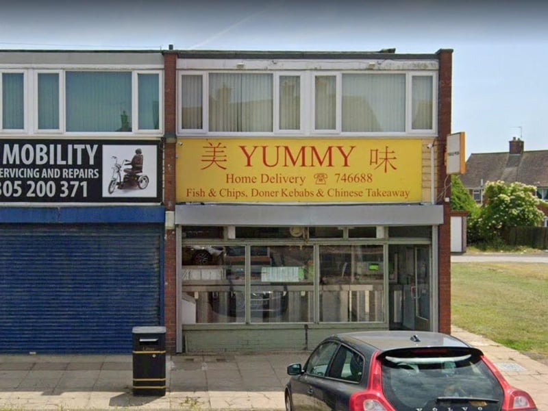 Yummy (Shan) Ltd on Recreation Road, Shirebrook. Last inspected on March 4, 2022.