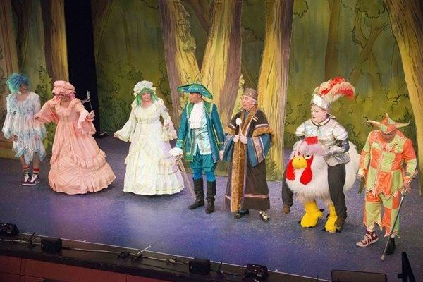 Colourful characters on stage during Sleeping Beauty - way back in 2013.