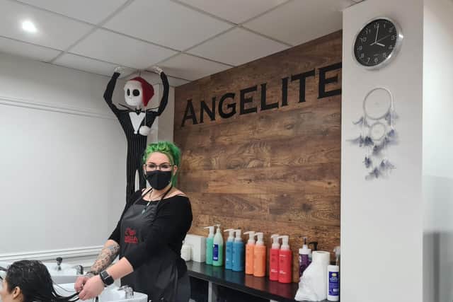 Sophia Barlow is thrilled to be reopening Angelite Hair in White Hart Street