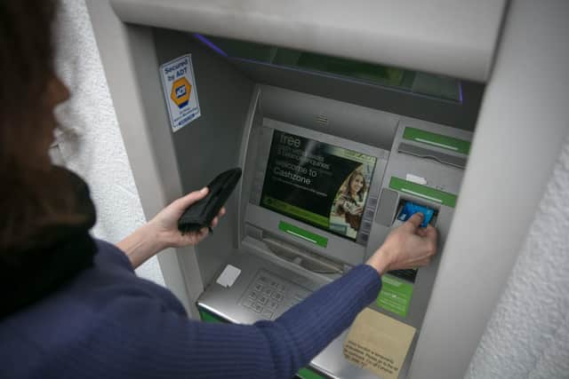 Six offences have been reported involving distractions at cash machines.