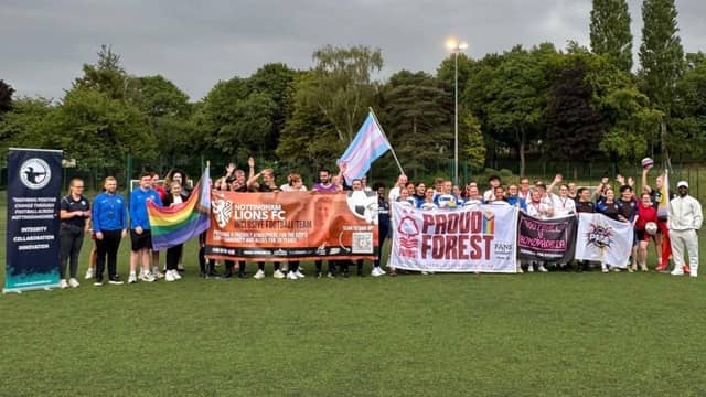 The first Pride In Football event took place in late July