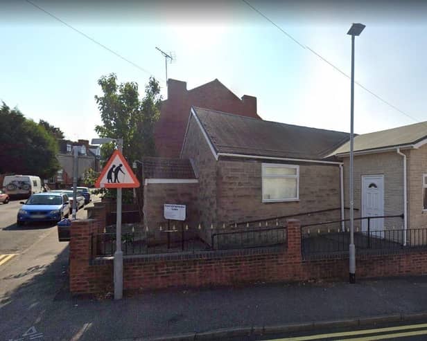 Mansfield Spiritualist Centre, Dallas Street, Mansfield town centre.