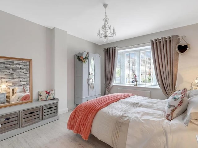 A spacious double with stunning decor and an abundance of natural light