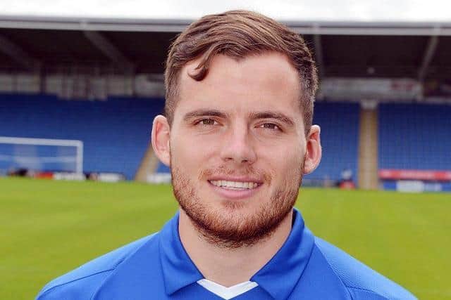 Jordan Sinnott, who played for Matlock Town had previously played for Chesterfield.