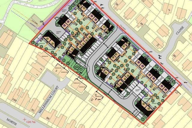 Proposed layout