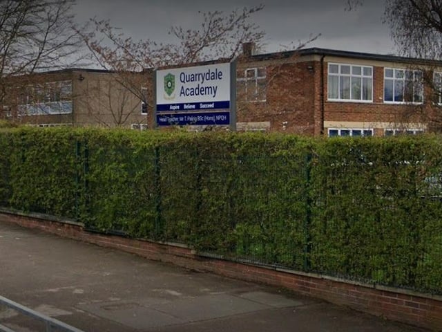 At Quarrydale, just 93% of parents who made it their first choice were offered a place for their child. A total of 17 applicants had the school as their first choice but did not get in.