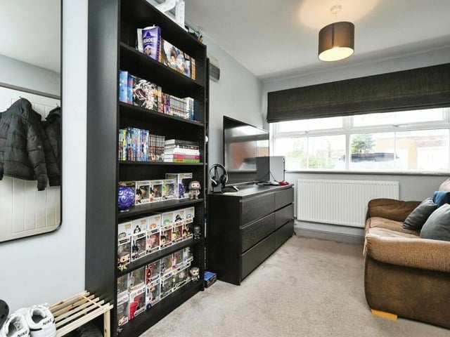 The converted ground-floor bedroom is so versatile and flexible that it could be put to multiple uses.