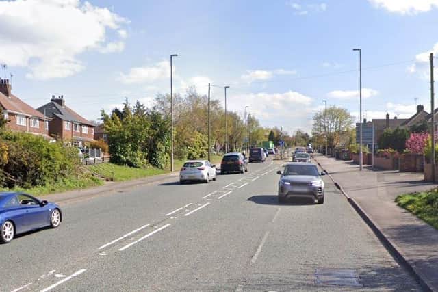 The incident happened on Violet Hill in Mansfield. Photo: Google
