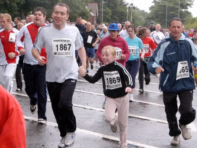 The 2008 fun run.