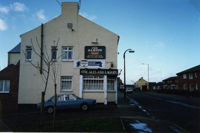 The Albion Hotel in Sunderland Road. It served the public from 1871 to 2006.