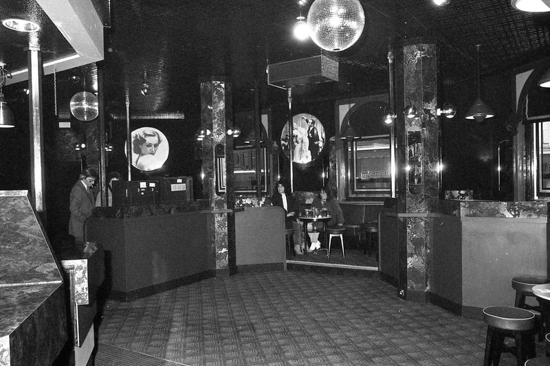 Inside The Continental pub in May 1982. Was it a stop on your Friday drinks route?