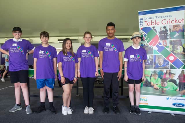 Mansfield 's Beech Academy - national table cricket champions.