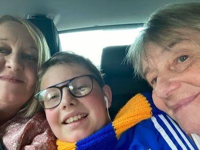 This family is getting behind the boys.