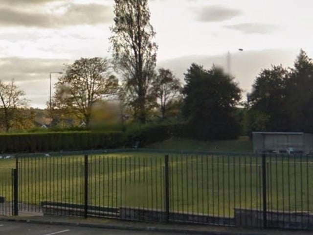 Forest Town & Newlands has 208 postcodes within 900m of a park, public garden, or playing field. Pictured is AFC Mansfield.
