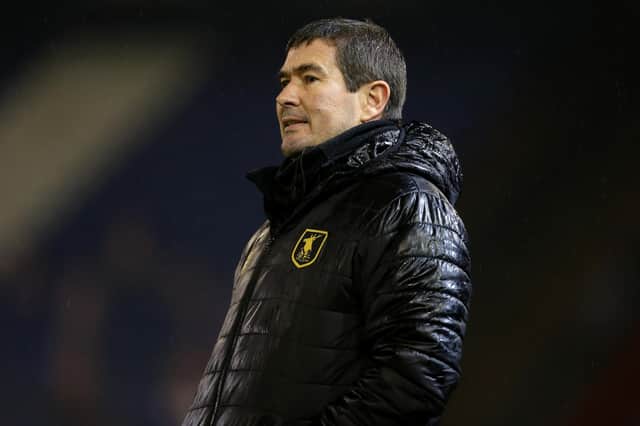 Nigel Clough is delighted with how fast Mansfield Town have turned things around. (Photo by Charlotte Tattersall/Getty Images)