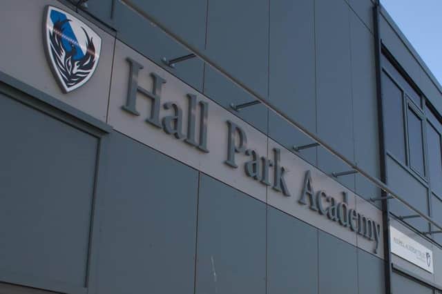 Hall Park Academy in Eastwood is improving as a school.