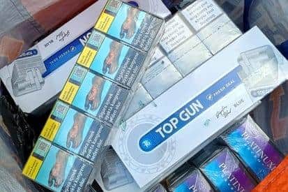 Illegal cigarettes seized by Nottinghamshire County Council Trading Standards