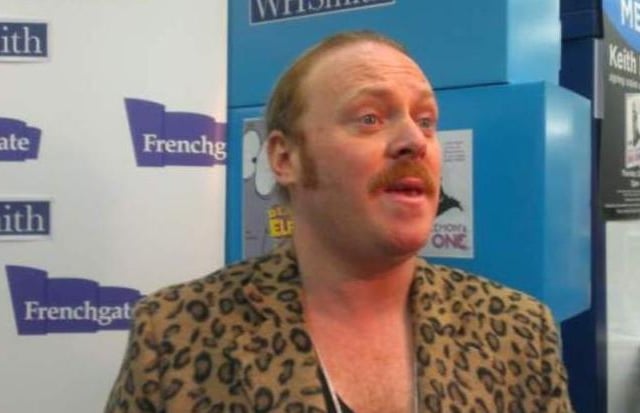 Fans of Celebrity Juice and Through the Keyhole piled into WHSmith in Doncaster’s Frenchgate Centre to meet the star on his visit.