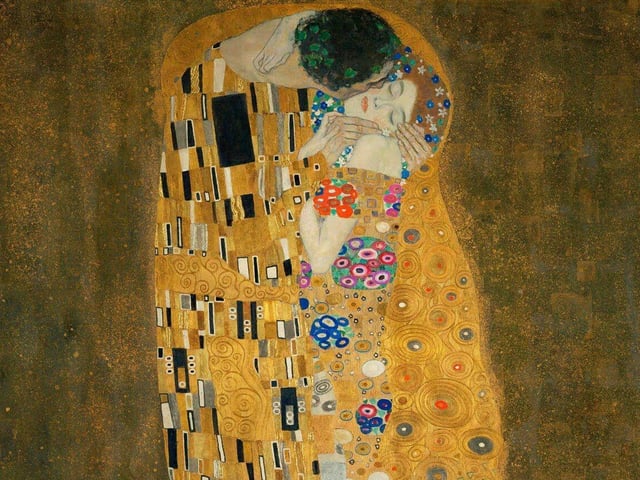 'The Kiss' by Gustav Klimt is one of the most recognised and reproduced paintings in the world. Painted in 1908, it is an evocative image of an unknown couple embracing. Now you can learn more about it at the opening event of an 'Exhibition On Screen' series in the Leeming Lounge of Mansfield's Palace Theatre that shows documentaries about some of the most amazing artists across the globe. 'Klimt And The Kiss', featuring interviews and insights, shows this Friday at 1 pm and then again at 6 pm.