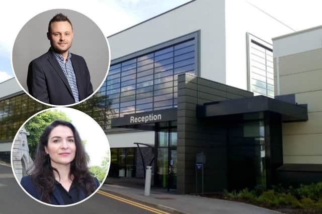 PCC Angelique Foster (bottom) has hit back over comments made by MP Ben Bradley