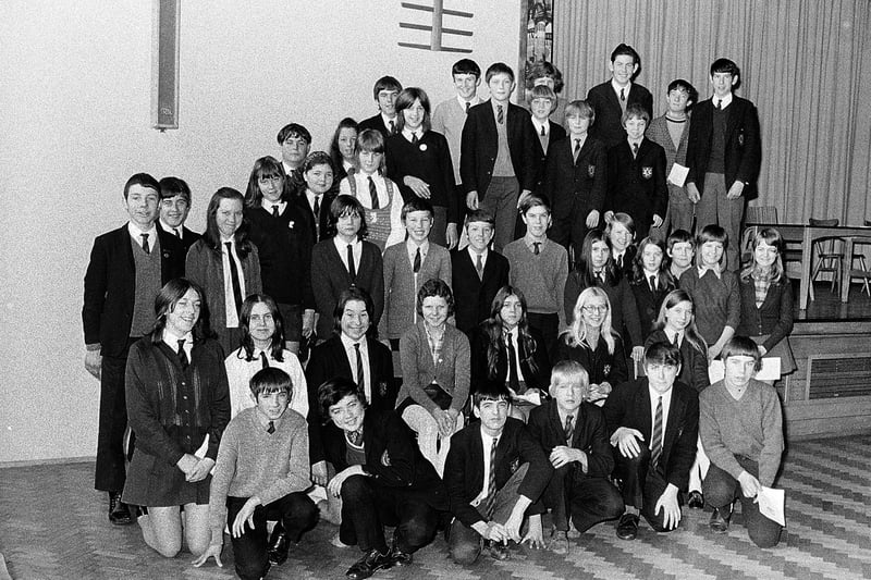Forest Town's Garibaldi School awards in the early seventies