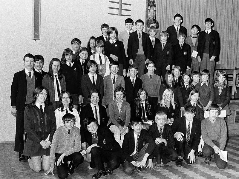 Forest Town's Garibaldi School awards in the early seventies