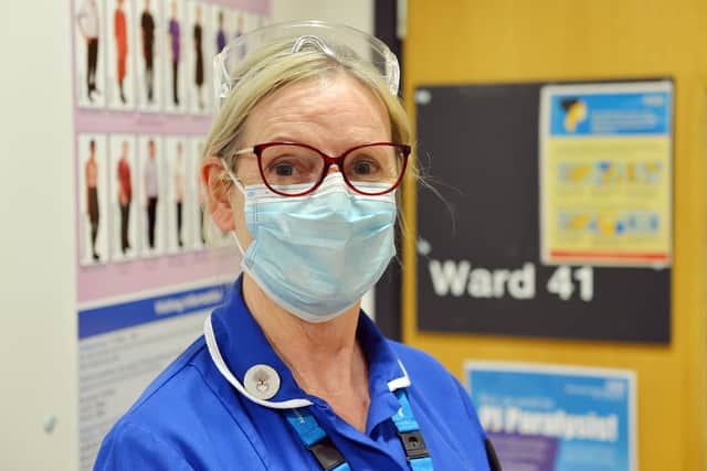 Diane Scott, Deputy Ward Leader says staff are finally seeing light at the end of the tunnel.