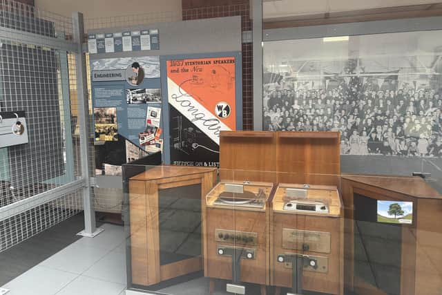 This exhibit celebrates Mansfield's engineering past.