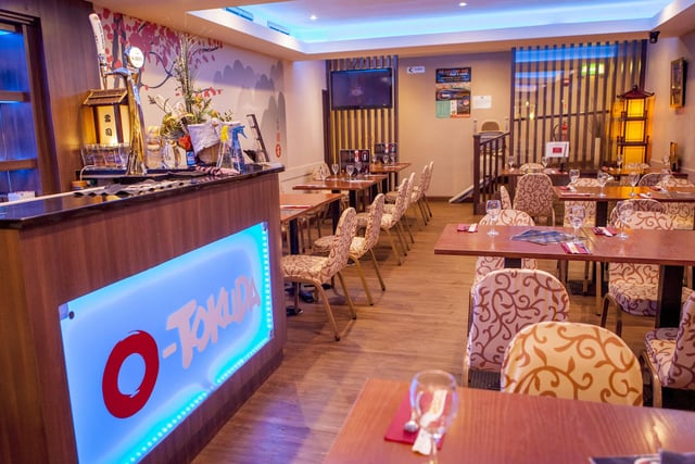 The O-Tokuda Japanese restaurant on Knifesmithgate in Chesterfield town centre has registered with Eat Out to Help Out.