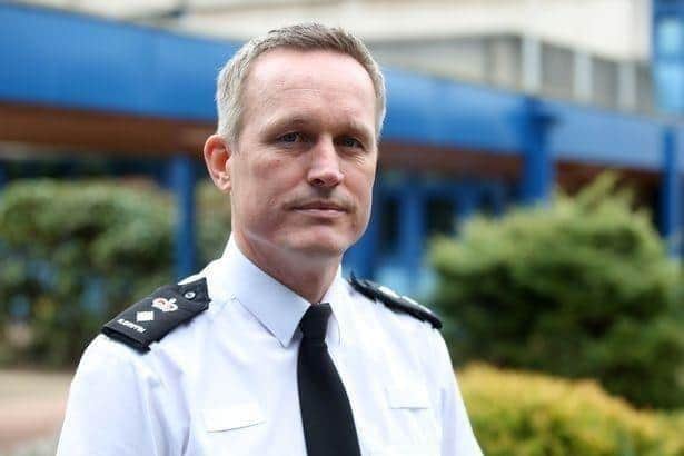 Nottinghamshire Assistant Chief Constable Rob Griffin says anyone involved in violent disorder can expect the police to catch up with them. Photo: Nottinghamshire Police
