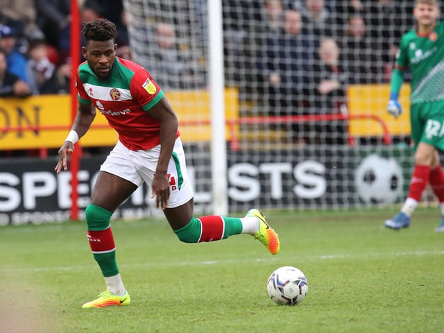 Walsall's Rollin Menayese has eight yellows and one double booking in 29 matches.