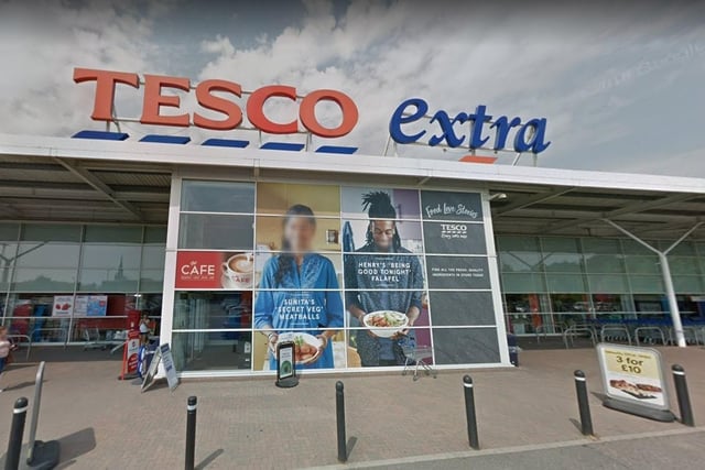 The customer cafe at the Tesco Extra store, Chesterfield Road South, Mansfield, was given a five rating after inspection on March 17.