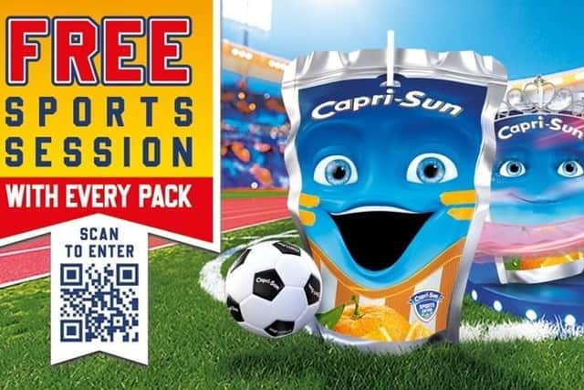 Capri-Sun to bring free sports sessions to UK families.