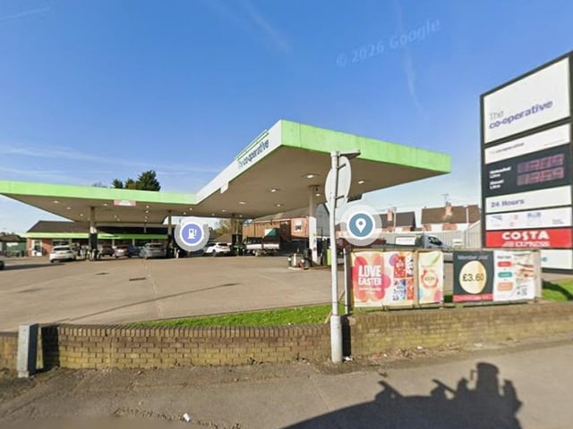 The Co-Op, on Huthwaite Road, Sutton, has unleaded for 171.9p per litre, and diesel for 197.9p per litre, as of October 16.