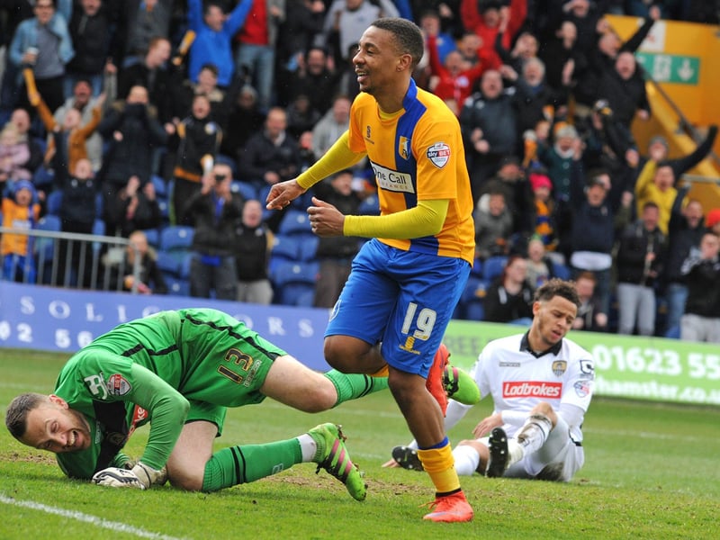 Lambe scored the winner just after coming on as a half-time sub. Lambe had two seasons with Mansfield, scoring ten goals in 67 games. Went on to play for Carlisle and Cambridge United, Stowmarket Town, Sudbury and Braintree and is now at Needham Market in the National League North.