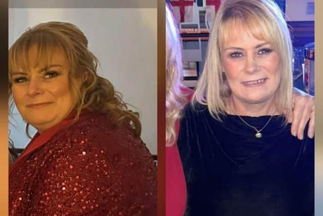 Before and after Amanda