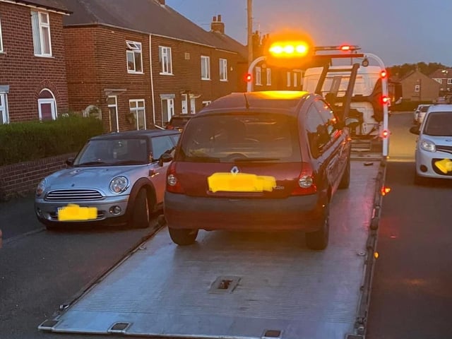 On Wednesday, June 1, the Bolsover SNT posted: “On our travels in Whitwell we have come across this vehicle with no insurance! Driver reported and vehicle seized!”
