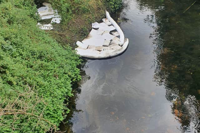 River Maun pollution spotted by a passer-by sparked a clean-up operation