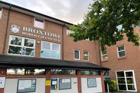 Broxtowe Council's headquarters in Beeston.