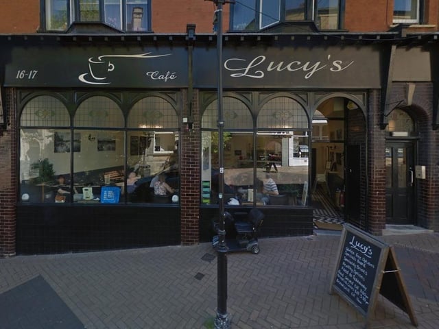 Lucy's Cafe, Market Street, Mansfield town centre, was given a score of three following assessment on March 21.