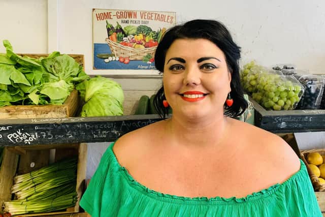 Katy is all smiles as she tells us more about her 'well-researched' swap scheme.