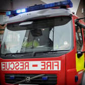 Fire crews were called to reports of a gas leak in Mansfield.