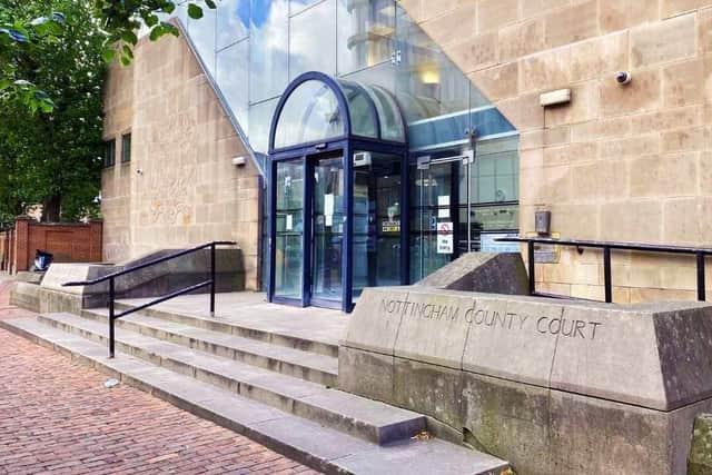 Nottingham Crown Court. Image: Nottinghamshire Police.