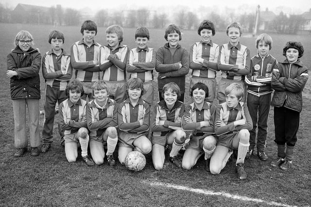 Sutton Colliery Colts Under 12s from 1980 - can you spot any familiar faces?