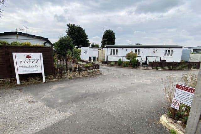 The caravan park residents have said they will 'lose everything' if they are forced to leave their homes.